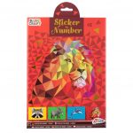 STIKERI PO BROJEVIMA A4 - LAV