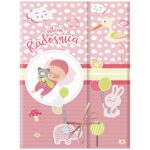 DEVOJČICE RADOSNICA SA BEBOM – OMOT SA VEZICOM + ALBUM + KESA