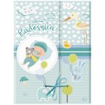 DEČACI RADOSNICA SA BEBOM – OMOT SA VEZICOM + ALBUM + KESA