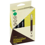 PERMANENTNI MARKER - ZELENI - Slika 2