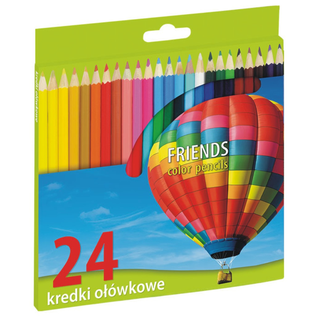 1355 DRVENE BOJICE GRAND 24 BOJE - Slika 1