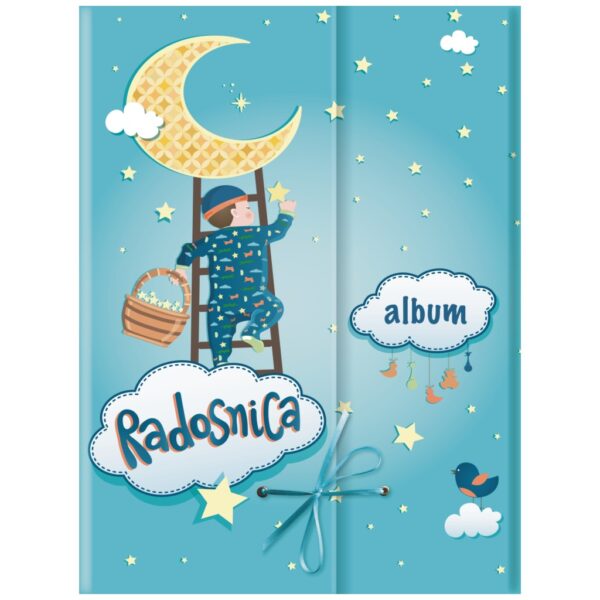 DEČACI RADOSNICA STEPENICE   – OMOT SA VEZICOM + ALBUM + KESA