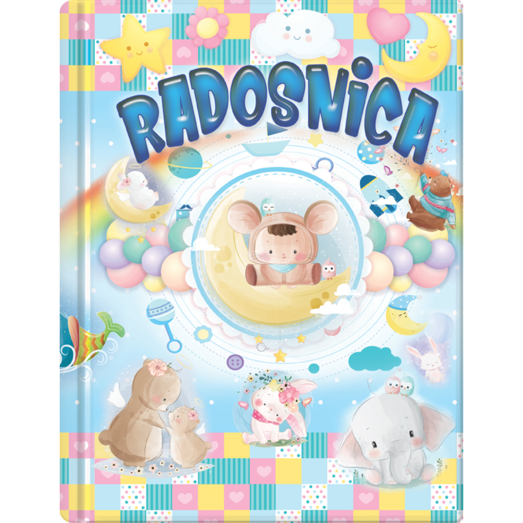 1793 RADOSNICA DEČACI BEBA PLAVA - Slika 1