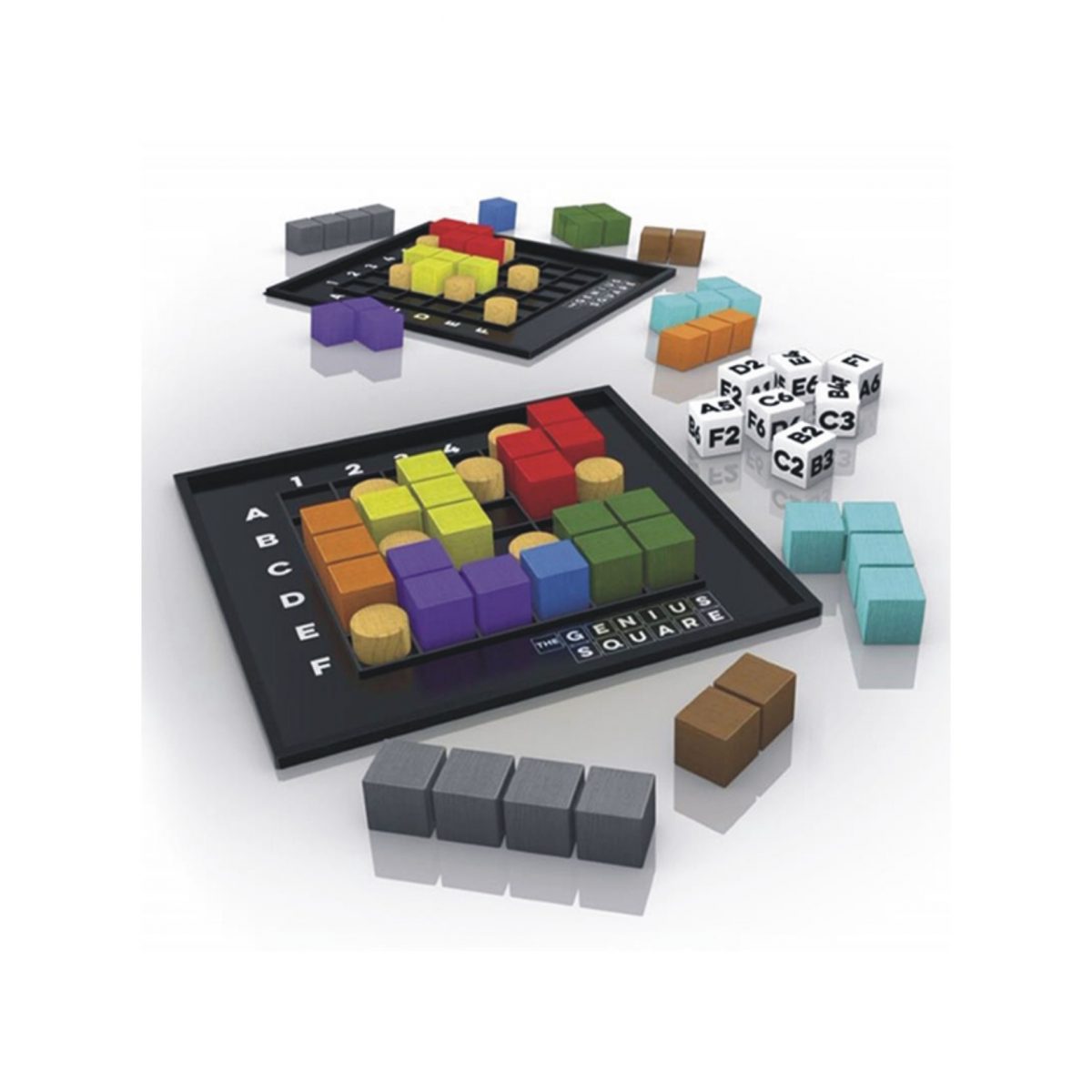 GENIUS SQUARE društvena igra 6+(1-2 igrača) - Slika 3