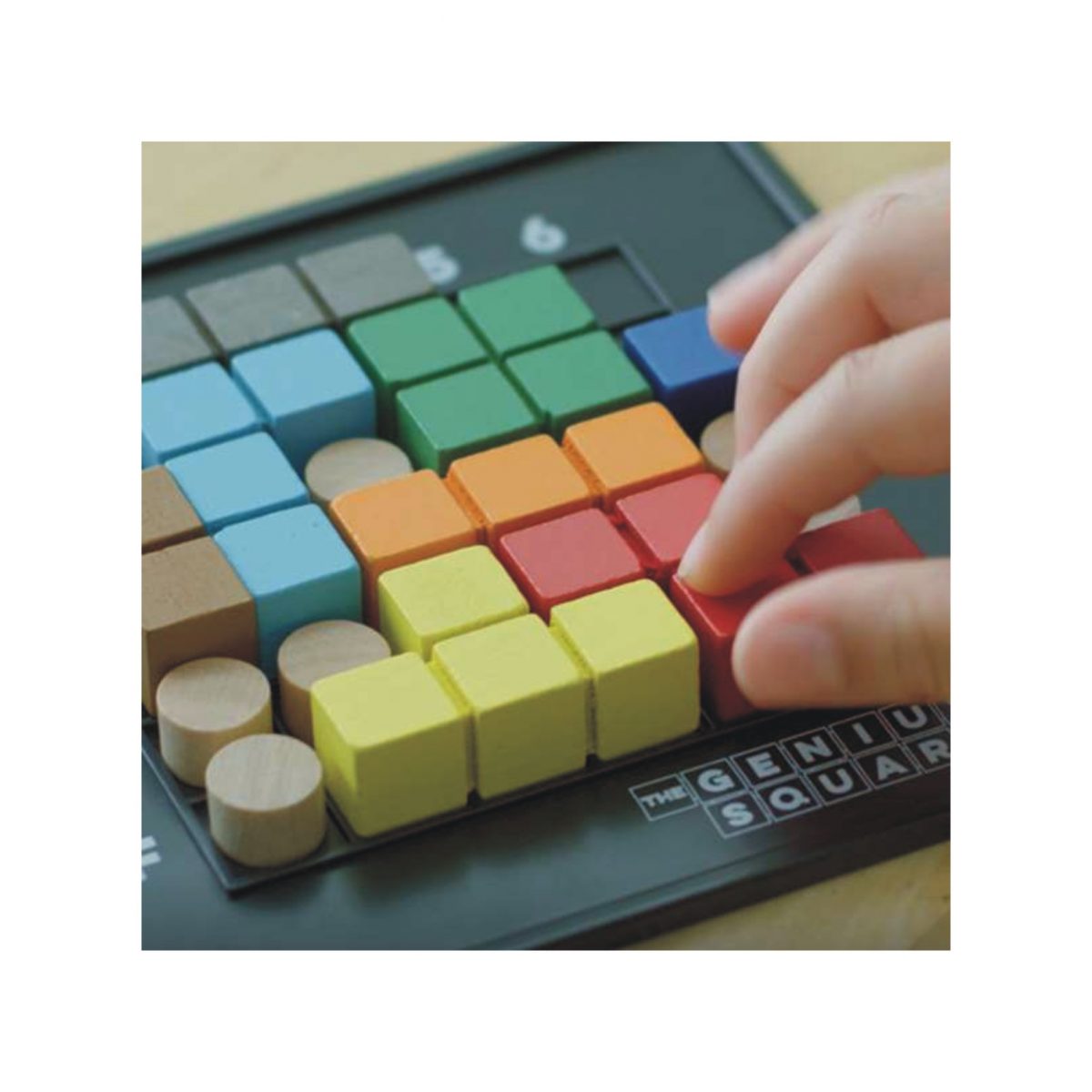 GENIUS SQUARE društvena igra 6+(1-2 igrača) - Slika 4