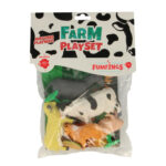 Životinje sa farme u providnom pakovanju