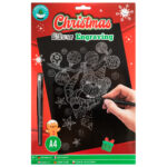 Novogodišnji komplet grebalica - Silver