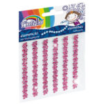DIJAMANT STIKERI SAMOLEPLJIVI MANJI PINK