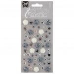 STIKERI CVEĆE - SILVER DEZEN