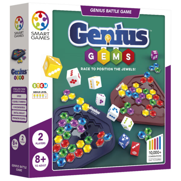 GENIUS GEMS društvena igra 8+(1-2 igrača)