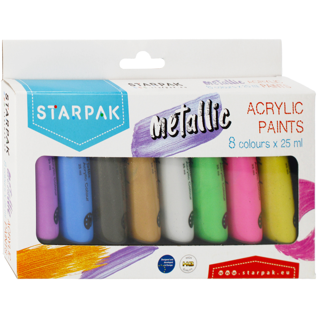 metalik_ akrilne_boje_u_setu_8x25ml Metalik akrilne boje u setu 8x25ml - Slika 1