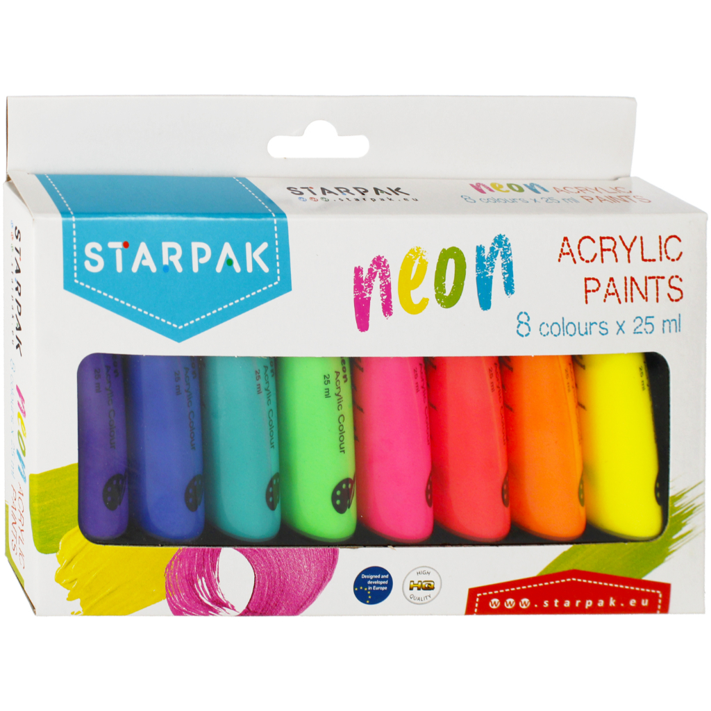 neon_ akrilne_boje_u_setu_8x25ml Neon akrilne boje u setu 8x25ml - Slika 1