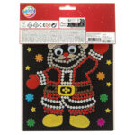 Novogodišnji Hologramski Stikeri - Jelka i Deda Mraz - Slika 2