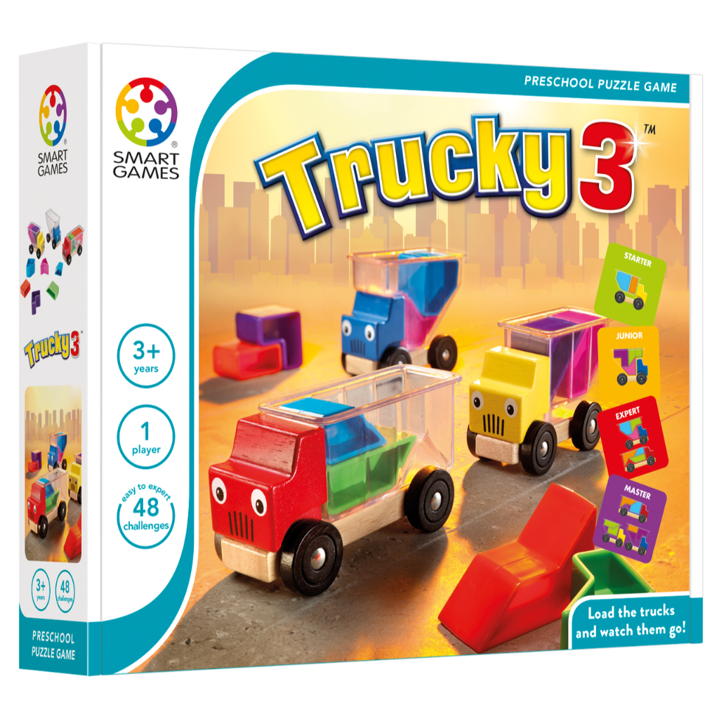 trucky_3 TRUCKY 3 PUZZLE za uzrast 3+ - Slika 1